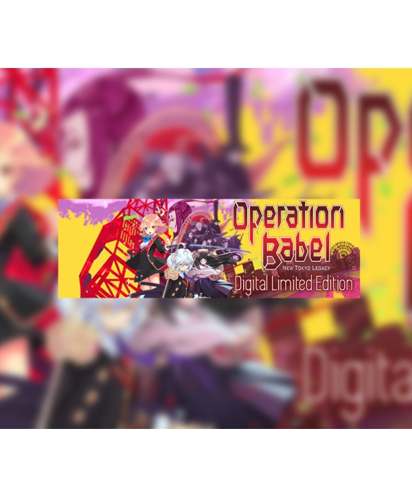 Operation Babel: New Tokyo Legacy Digital Limited Edition Steam Key EUROPE